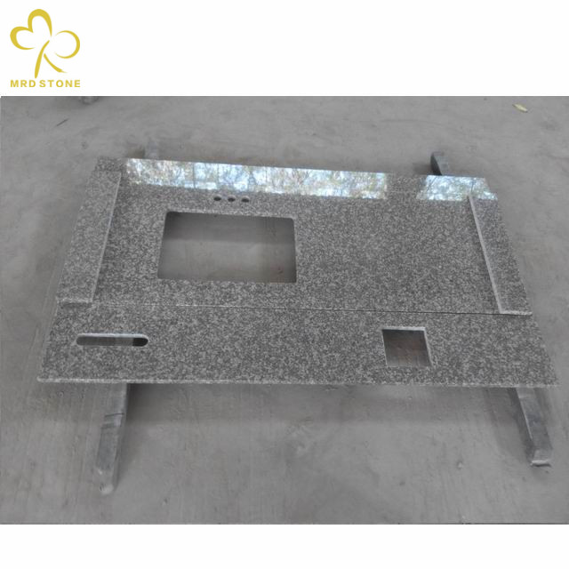 Low Cost Hotel Vanity Top with Granite Apron