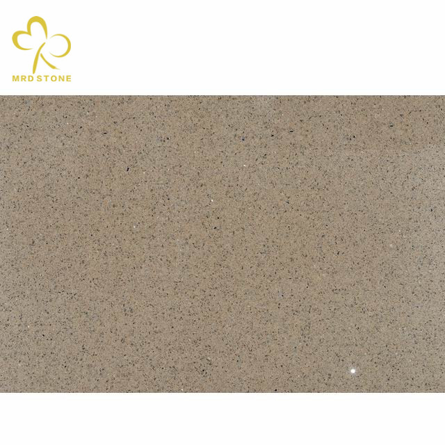 China Beige Artificial Marble Flooring Slabs Supplier