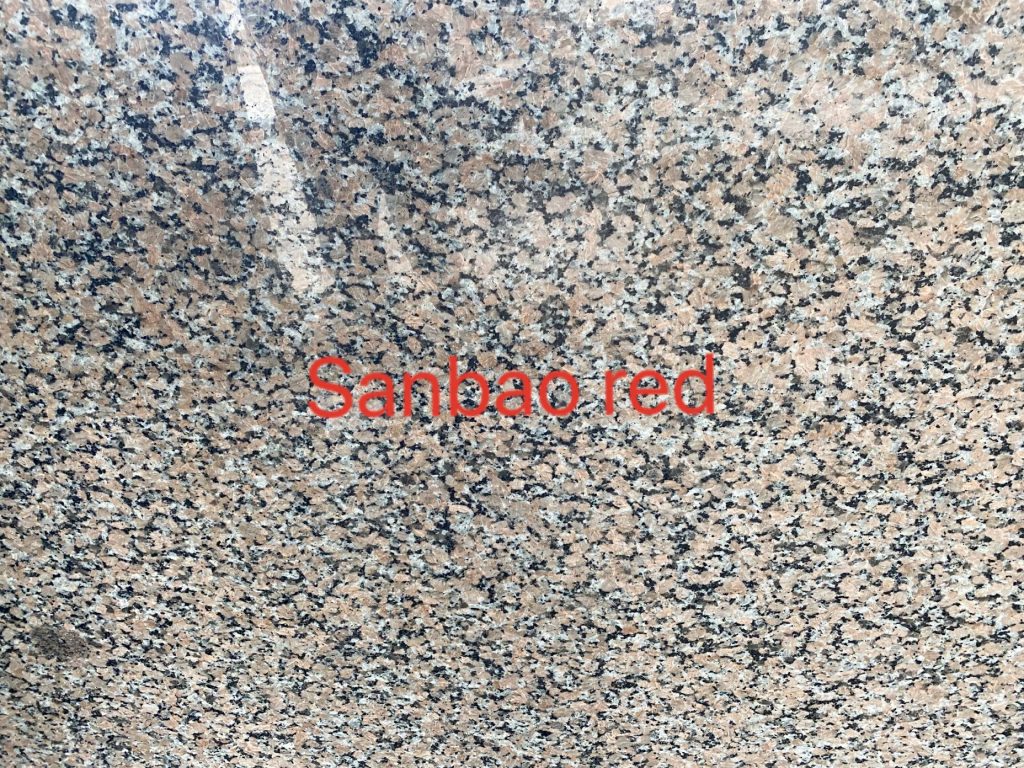 China SanBao Red Slab Granite Slab Supplier | New Red-pink Granite