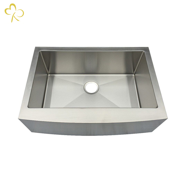 The most popular rectangular stainless steel luxury handmade kitchen sink