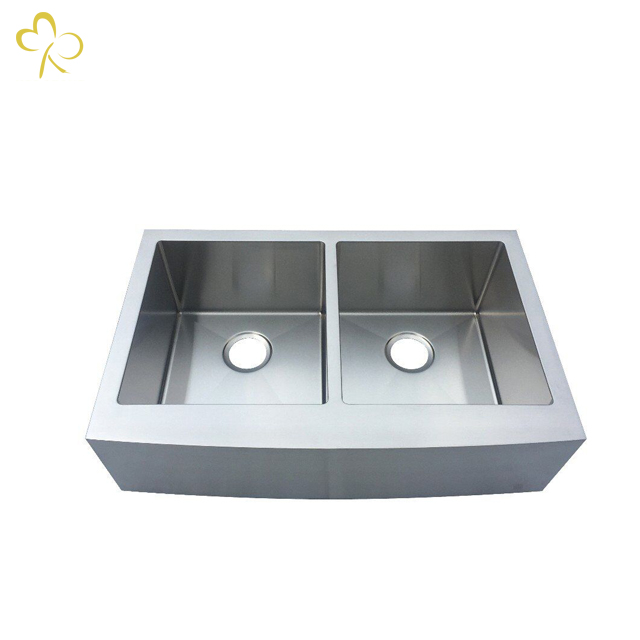 The most popular rectangular stainless steel luxury handmade kitchen sink
