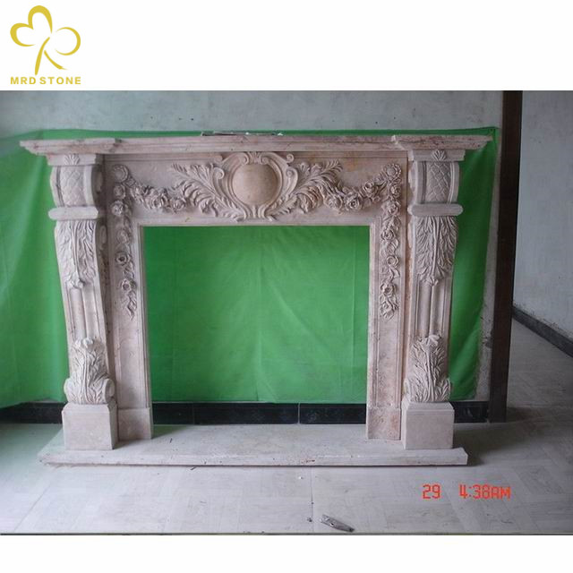 Marble Fire Surrounds Fireplaces Designs Low Price Carved White Marble
