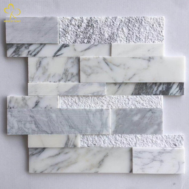 China White Marble Mosaic Backsplash Tile Factory