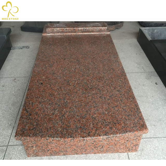 Maple Red Granite Single Monument Producer