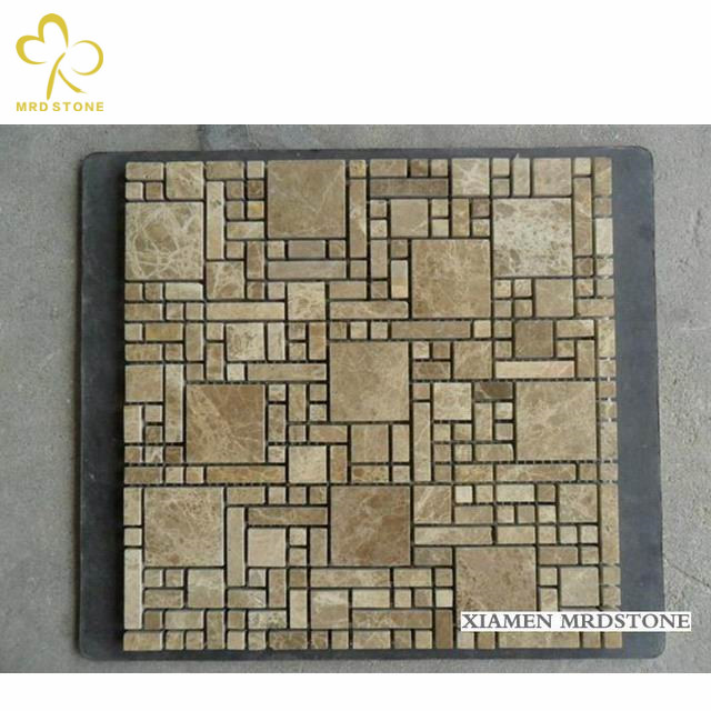 Stone Waterjet Marble Mosaic Superior Natural Medallion For Wall