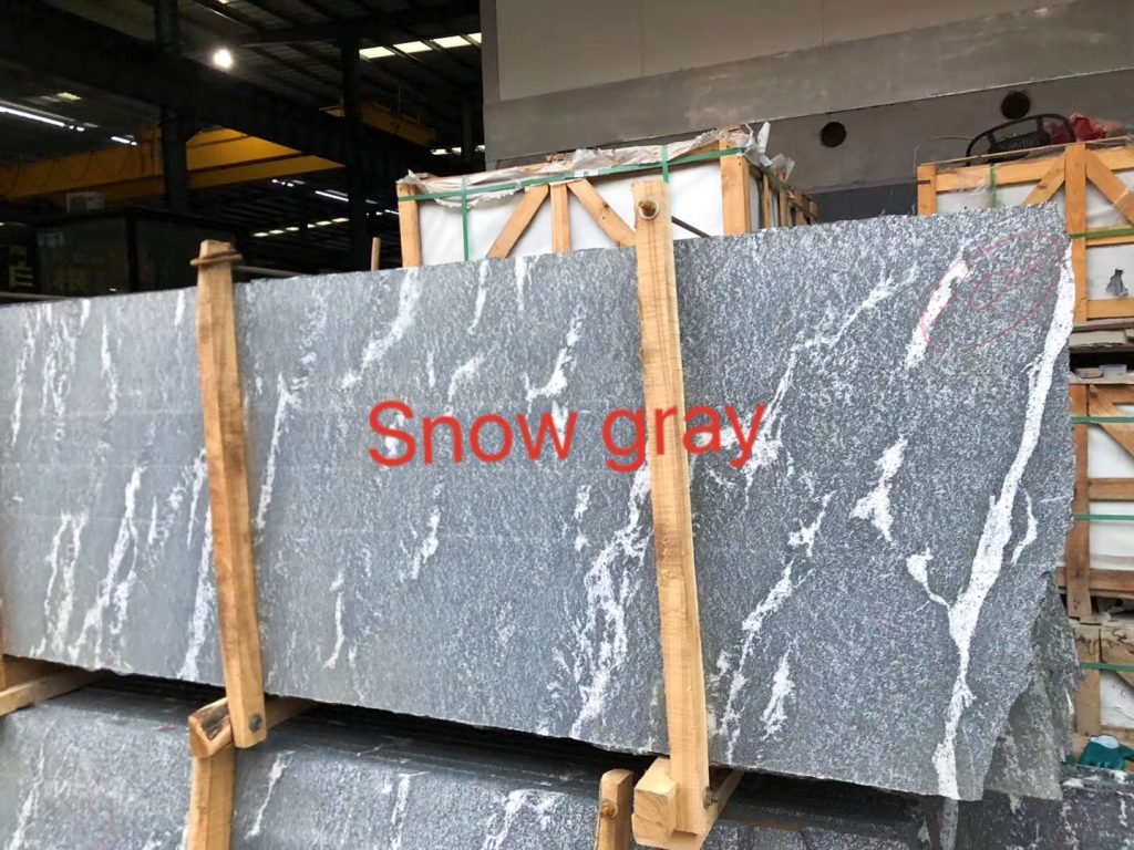 China Snow Grey Granite Slab Cheap Price Small Slabs Granite For Sales
