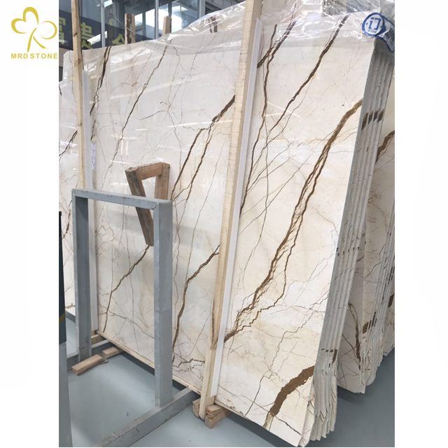 High Quality Italian Polished Natural Calacatta Gold Marble Countertops
