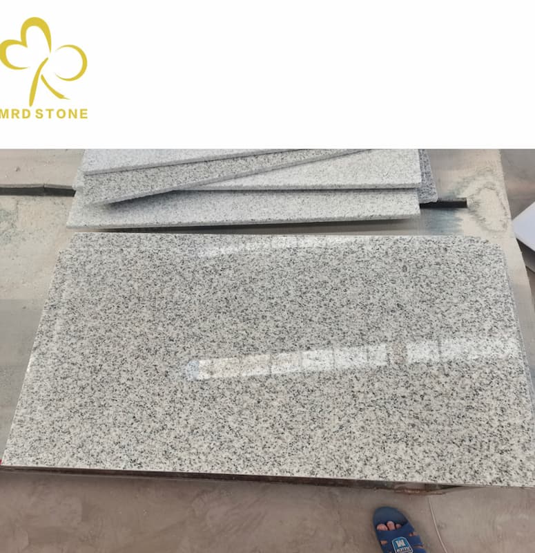 Wuhan G603 china White Gray Granite Tile Factory