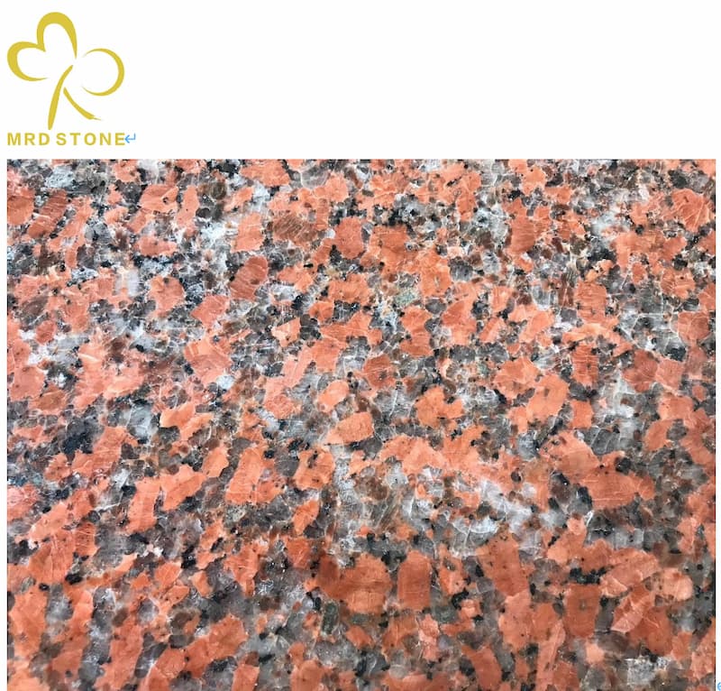 Maple Red Granite Stairs Factory Direct sale