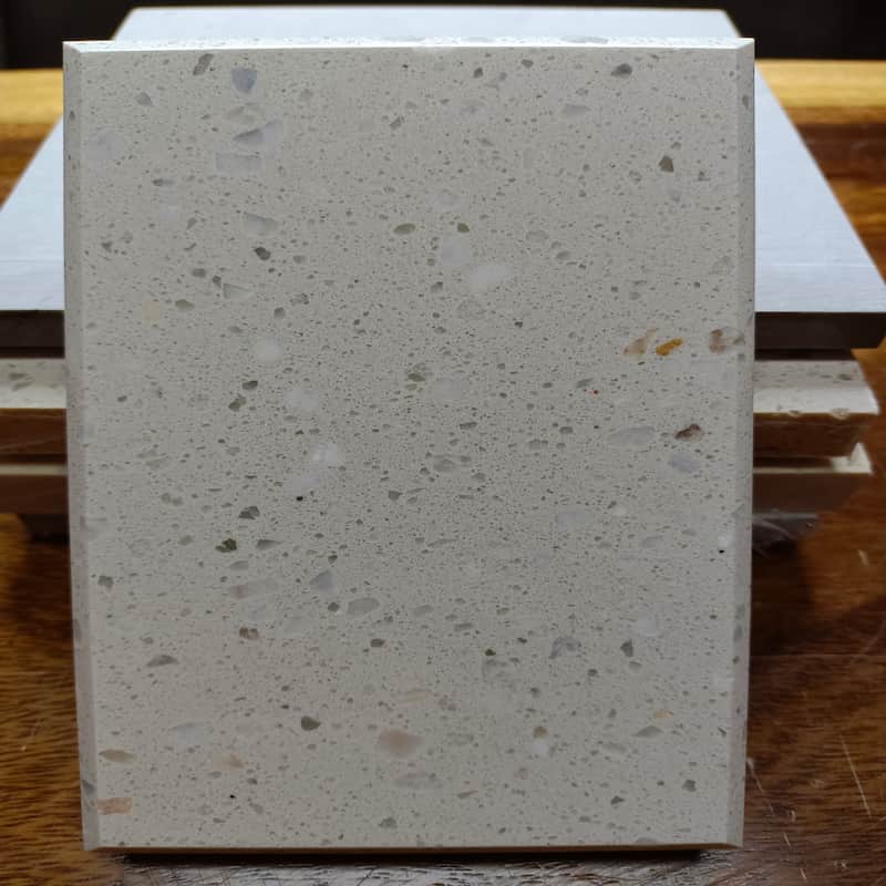 Chinese Terrazzo Factory White Crystal Slab And Tile