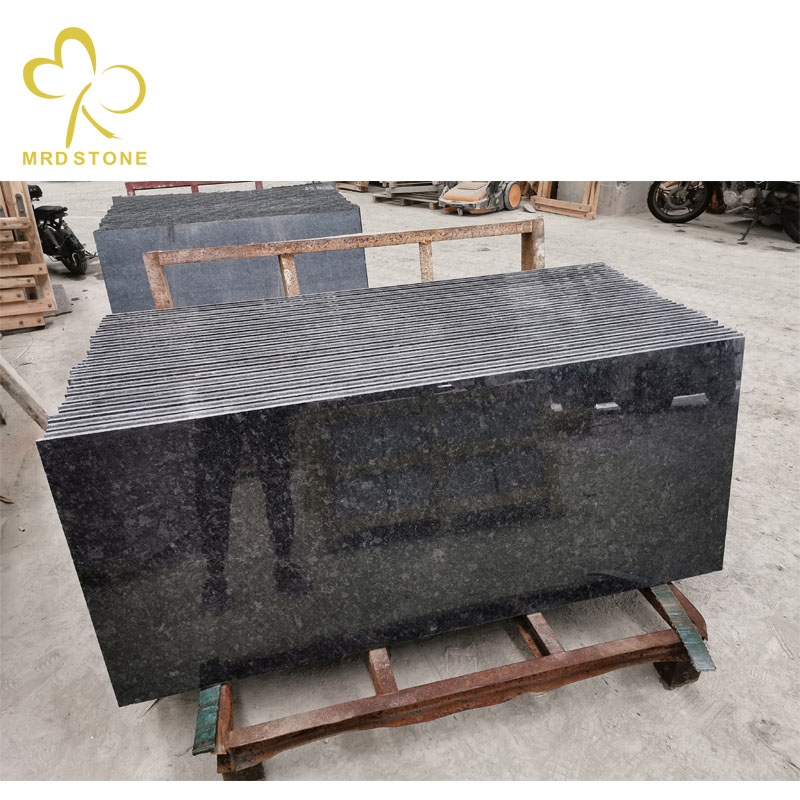 Angola Black Granite Cut To Size Table Countertops Antique Granite Stone Slab, Polished Angola Black Granite Slab Best Price