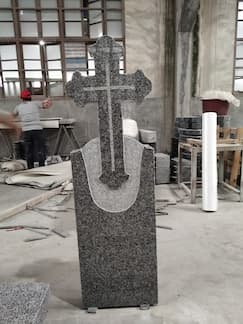 G654 Black Impala Tombstone