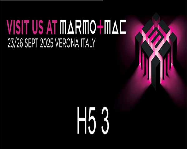 Marmo+mac Stone Fair Booth H5 3 , Verona-Italy 23-26 September 2025