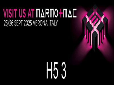 Marmo+mac Stone Fair Booth H5 3 , Verona-Italy 23-26 September 2025